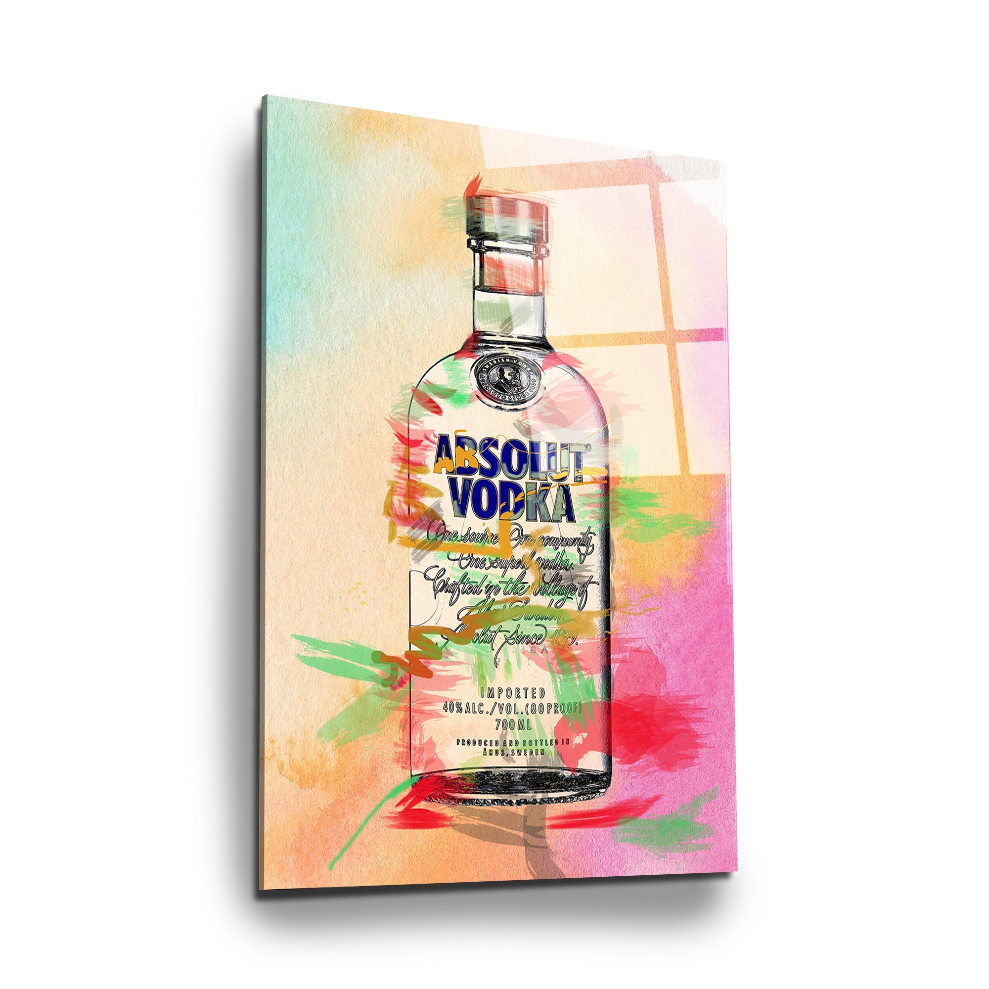 VIBRANT VODKA BOTTLE
