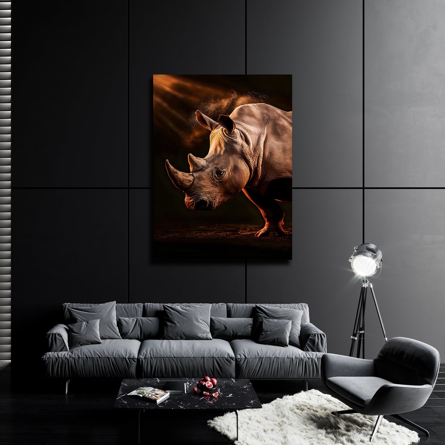 Dusk Rhino