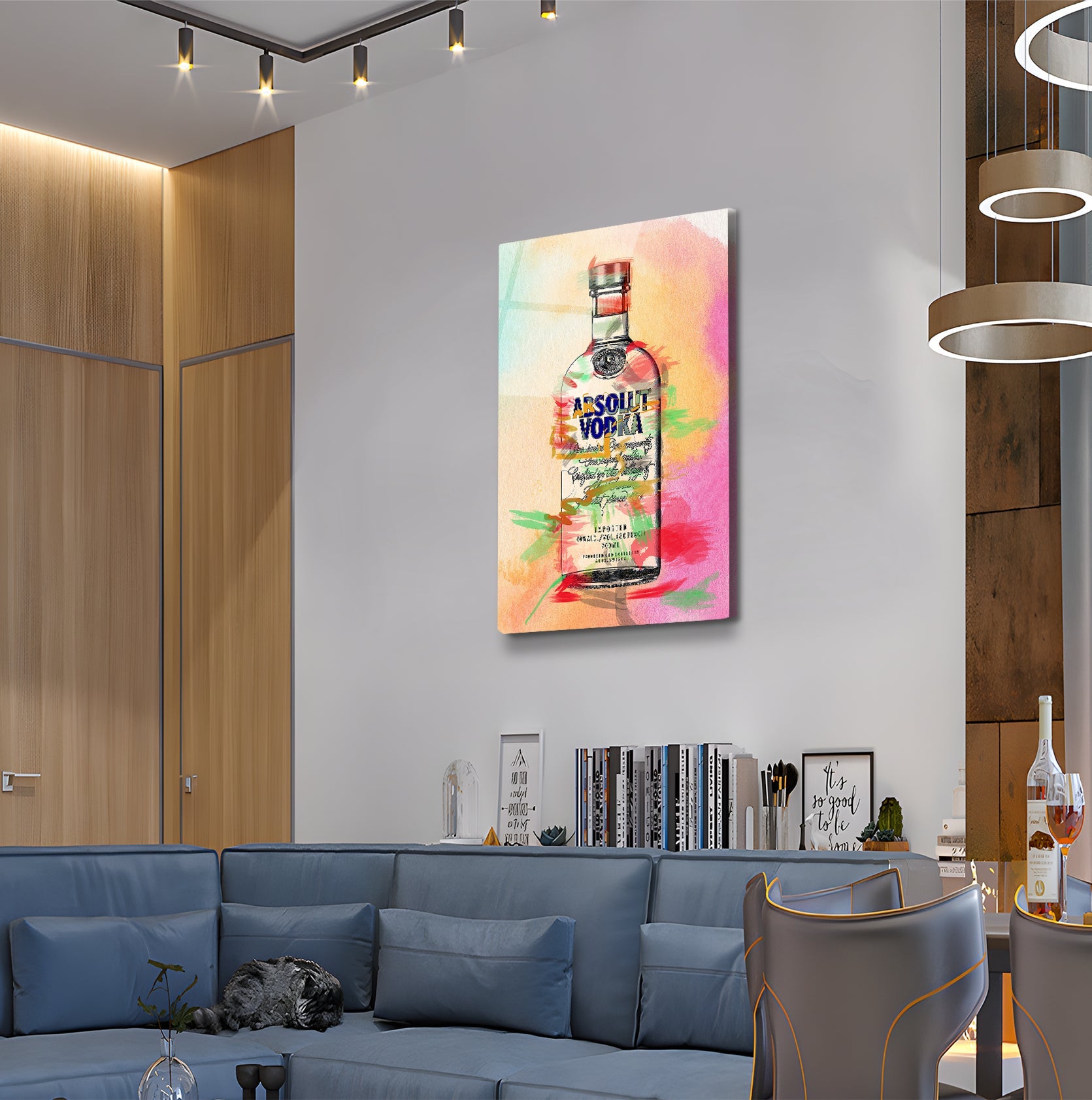 VIBRANT VODKA BOTTLE