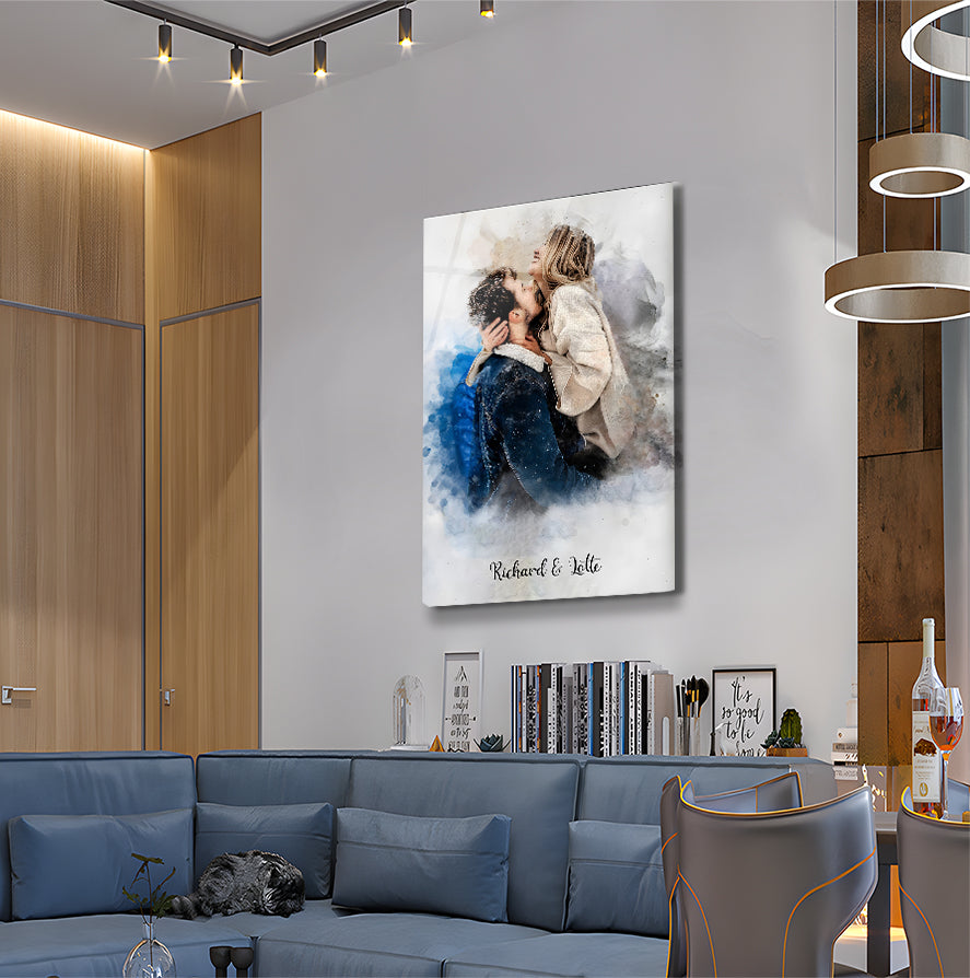 Personalisierte Leinwand "COUPLE IMAGE"