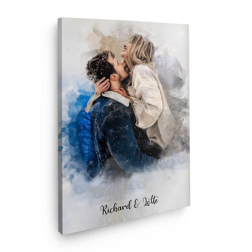 Personalisierte Leinwand "COUPLE IMAGE"